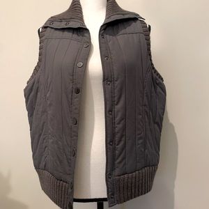BCBG MaxAzria Full Zip Lined Quilted Vest